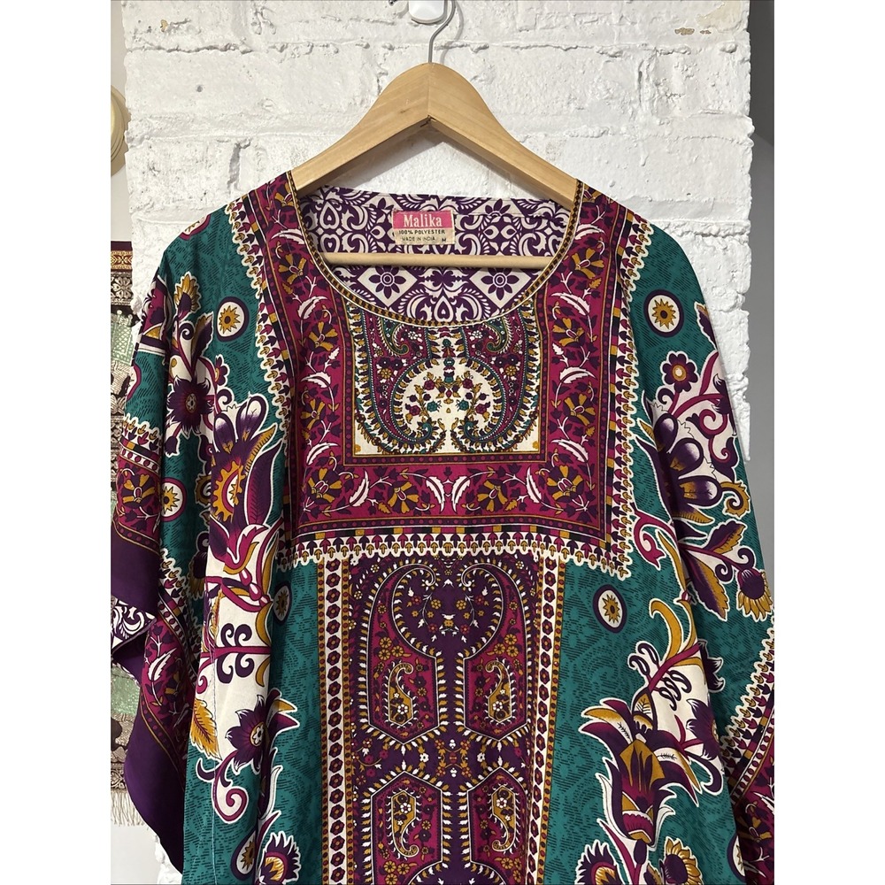 Malika Made In India Women's Ankle Length‎ Tunic Dress